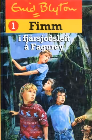 Fimm í fjársjóðsleit á Fagrey