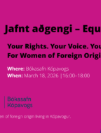 Jafnt-adgengi–Equal-Access