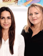 Paola Cardenas og Soffía Elín Sigurðardóttir