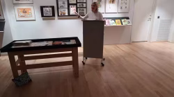 Opnun sýningarinnar Tíðarandi í teikningum